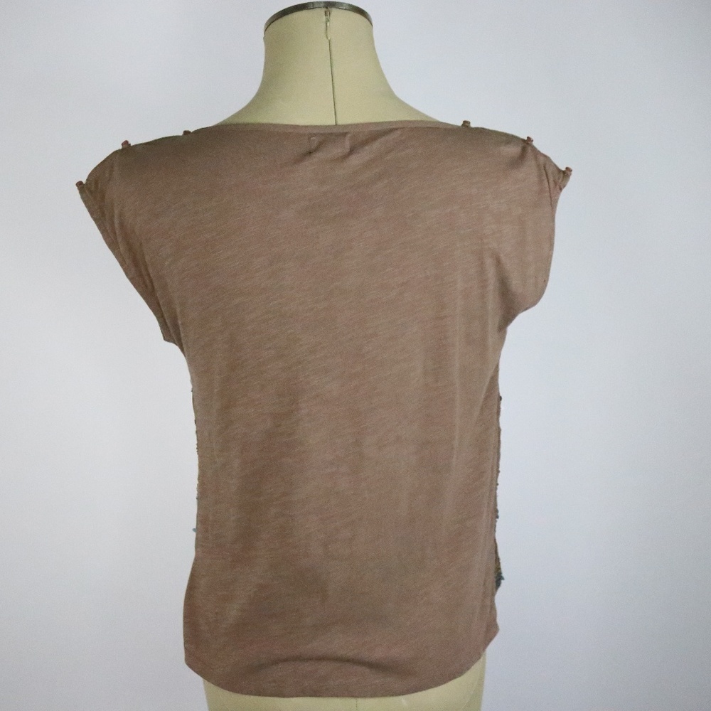 NWT Anthropologie  Deletta Sequin Blouse - P002 - Picture 4 of 5